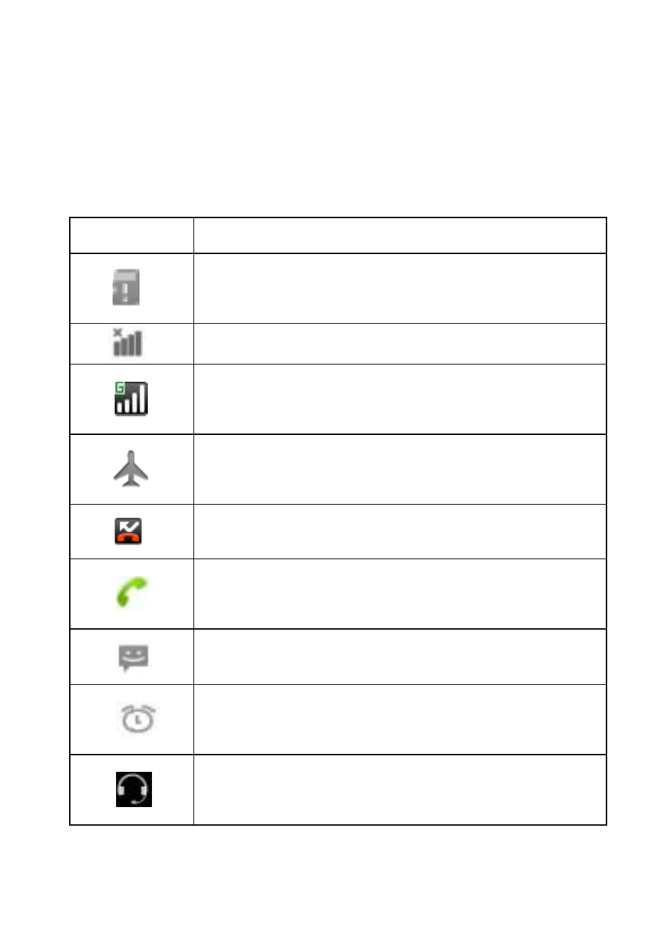 Icons | Mpman PH340 User Manual | Page 4 / 31