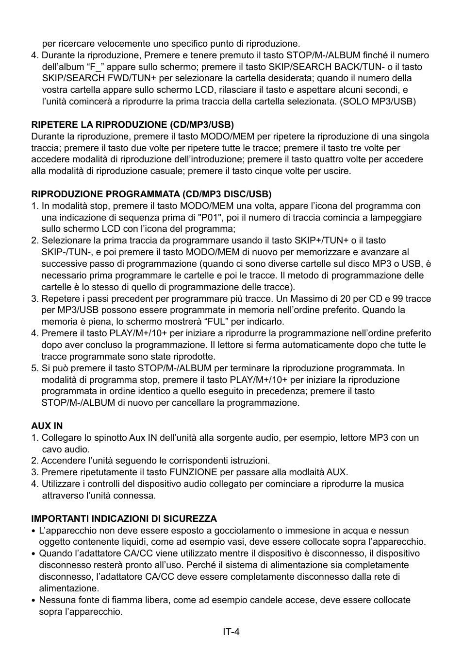 Mpman CSU484PLL User Manual | Page 23 / 36