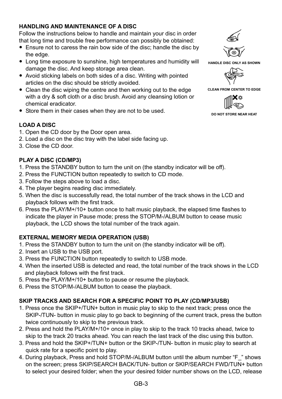 Mpman CSU484PLL User Manual | Page 4 / 36