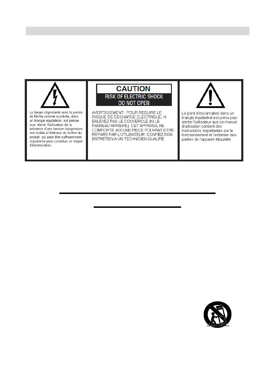 Consignes de securite importantes, Avertissement | Mpman CSU70R User Manual | Page 13 / 75