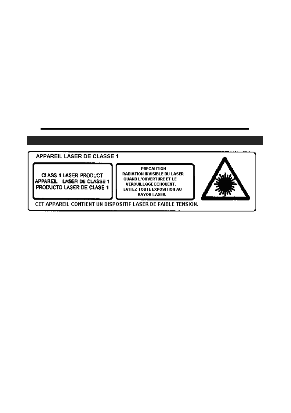 Conserver ces instructions, Precaution | Mpman CSU70R User Manual | Page 15 / 75