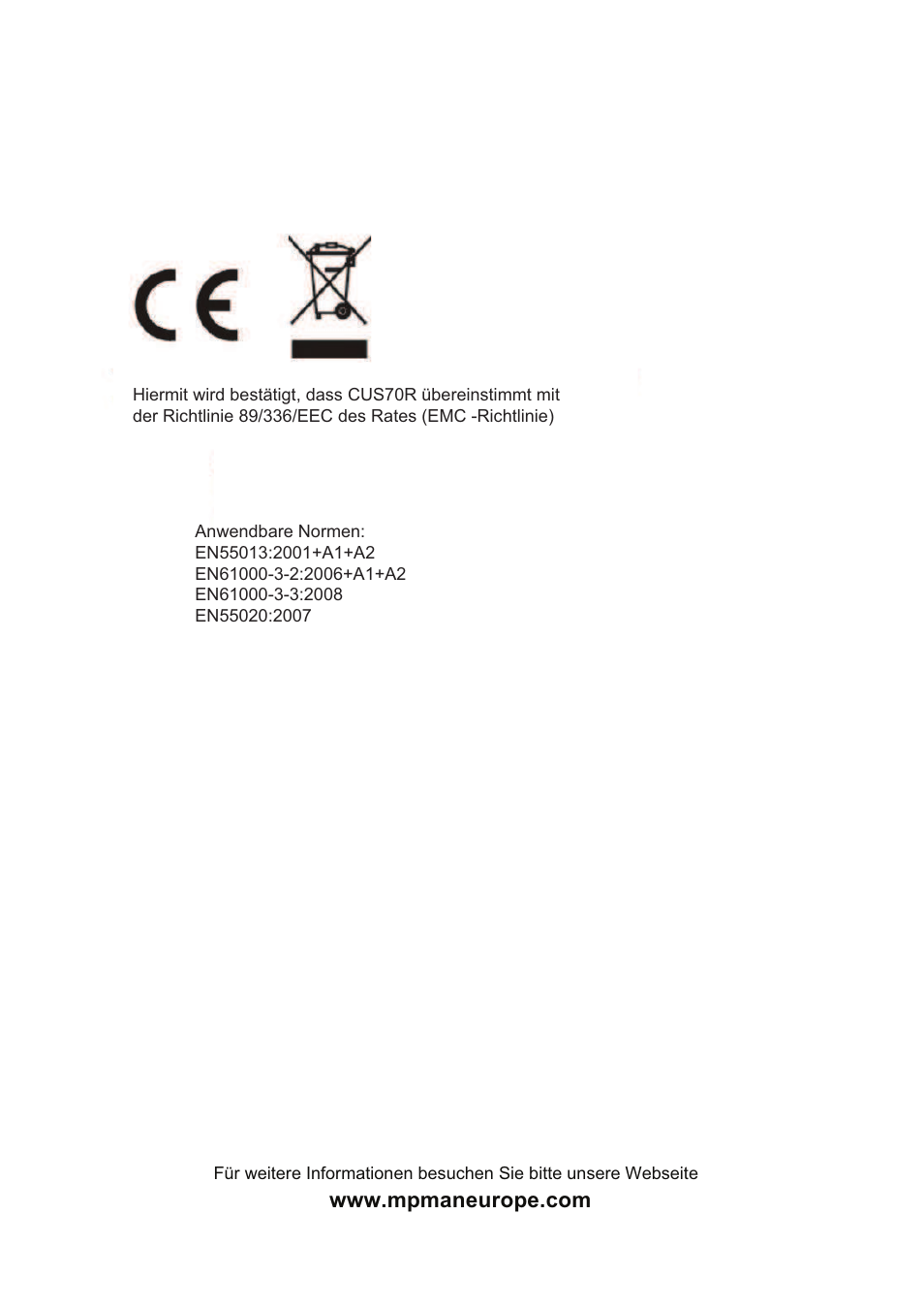 Mpman CSU70R User Manual | Page 38 / 75