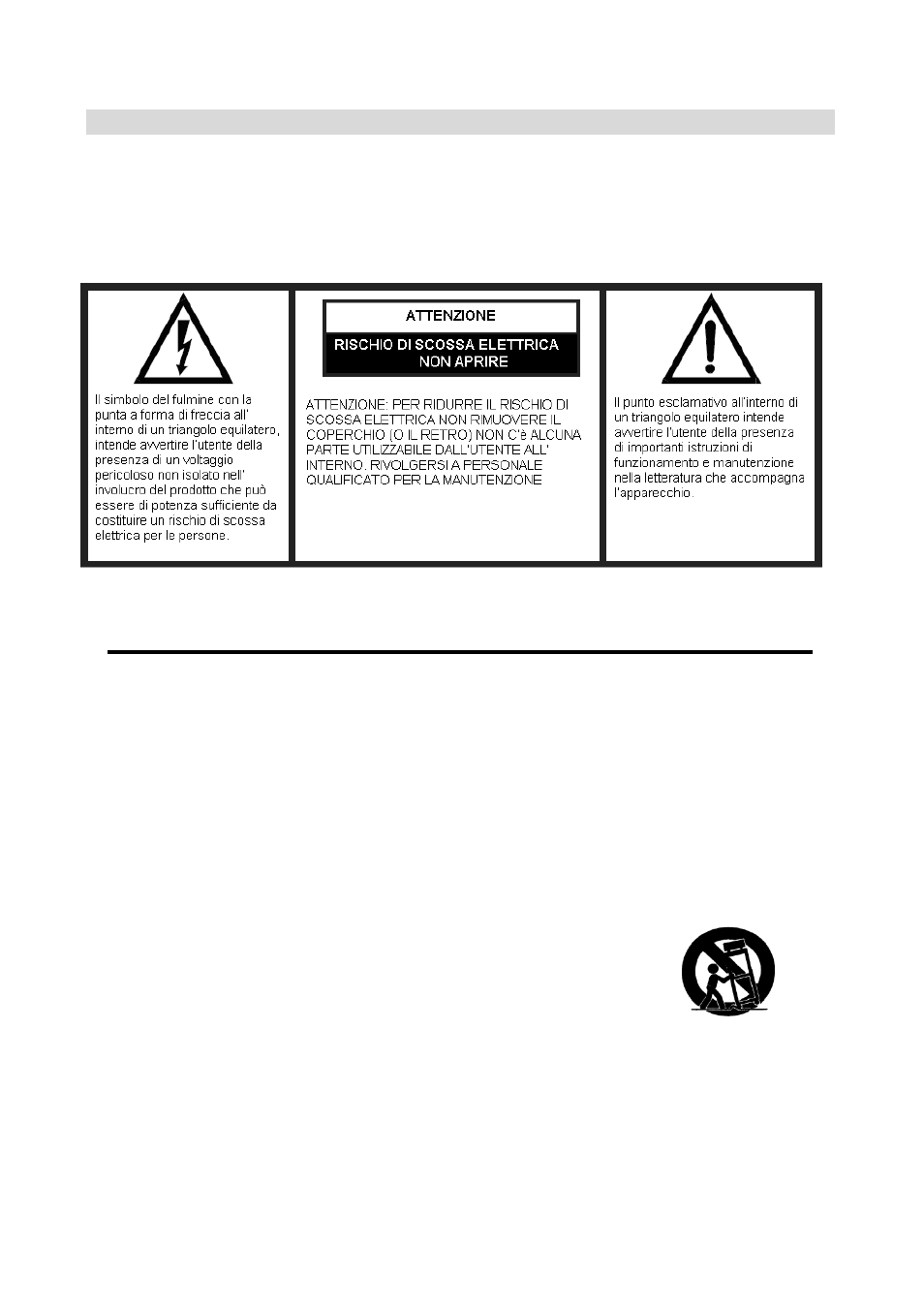 Importanti norme di sicurezza | Mpman CSU70R User Manual | Page 39 / 75