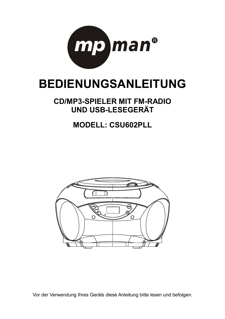 Ib15764-bbu108am-fm-士蘭 sc9673-mpman-german, Bedienungsanleitung | Mpman CSU602PLL User Manual | Page 13 / 36