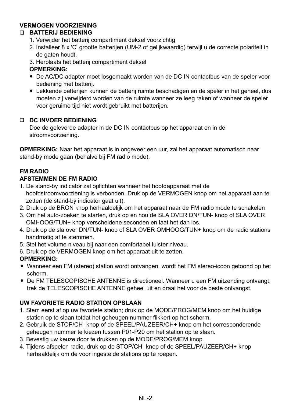 Mpman CSU602PLL User Manual | Page 27 / 36