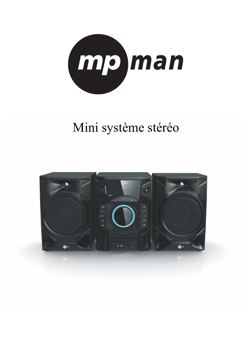 Mini300bt- manual -fr, Manuel d’instruction, Mini système stéréo | Mpman MINI300BT User Manual | Page 17 / 116