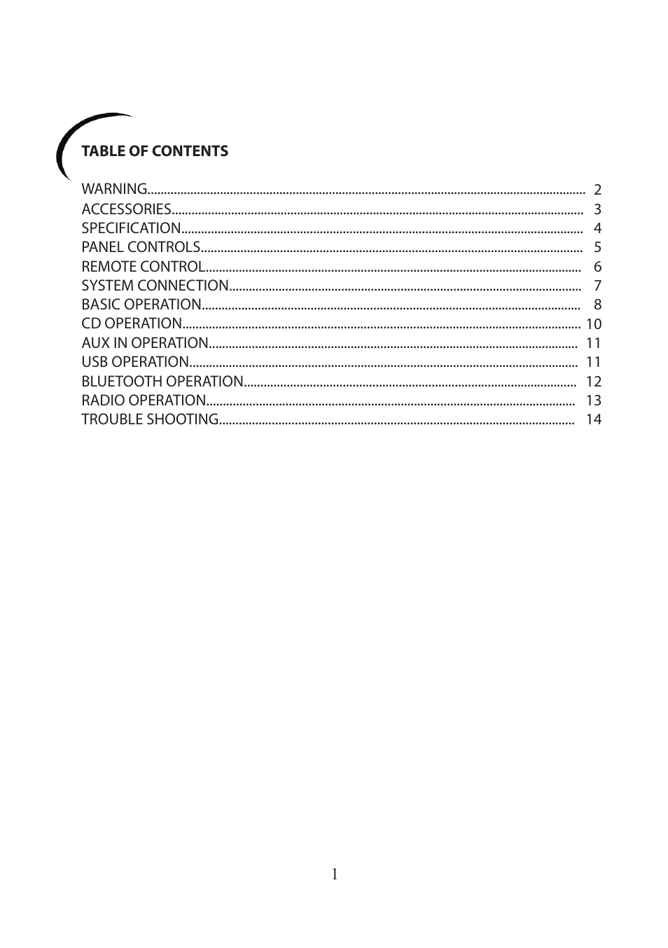 Mpman MINI300BT User Manual | Page 2 / 116