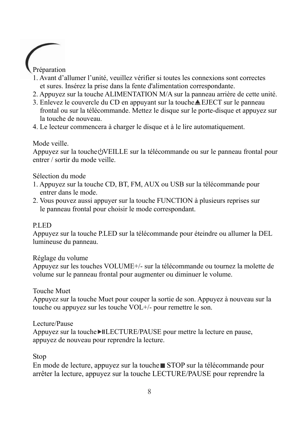 Mpman MINI300BT User Manual | Page 25 / 116