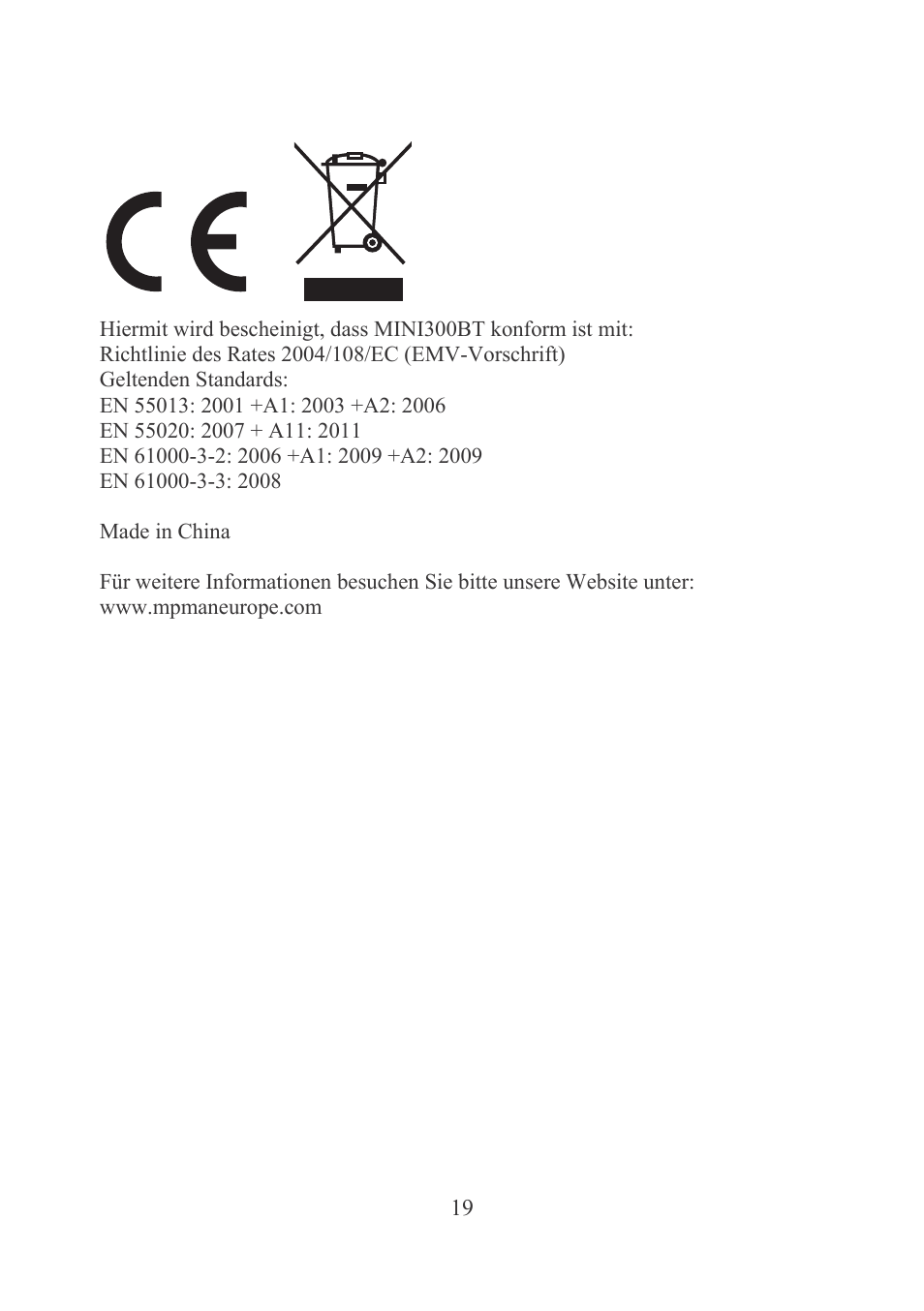 Mpman MINI300BT User Manual | Page 54 / 116