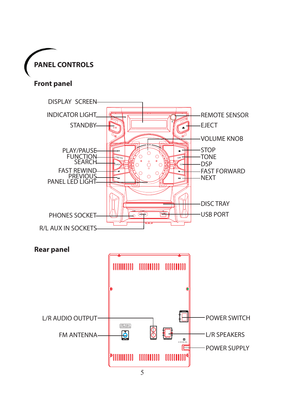 Mpman MINI300BT User Manual | Page 6 / 116