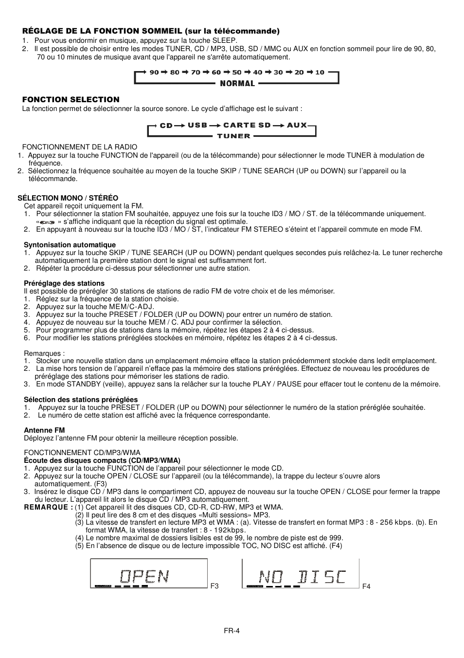 Mpman XRM34 User Manual | Page 13 / 50