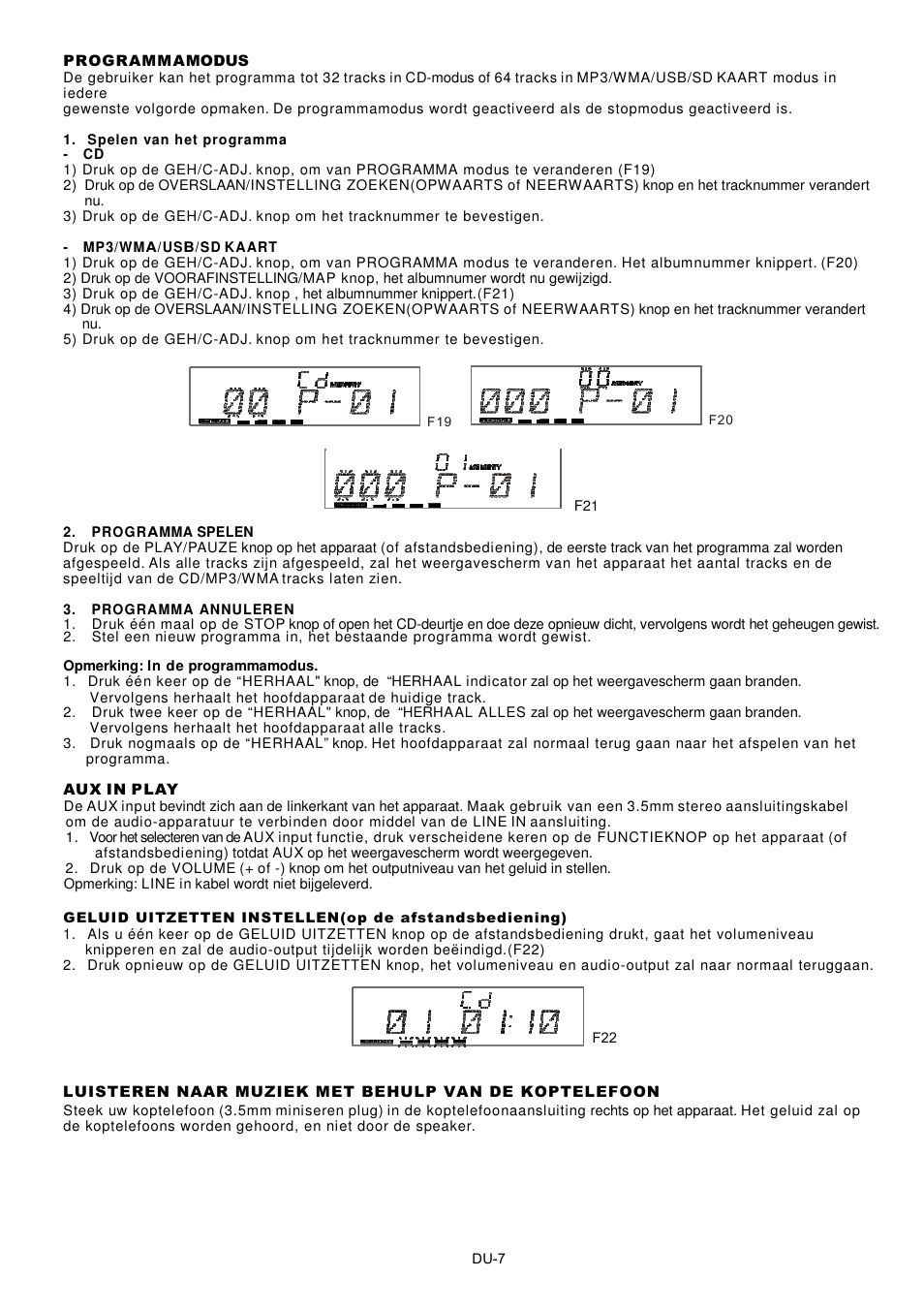 Mpman XRM34 User Manual | Page 40 / 50
