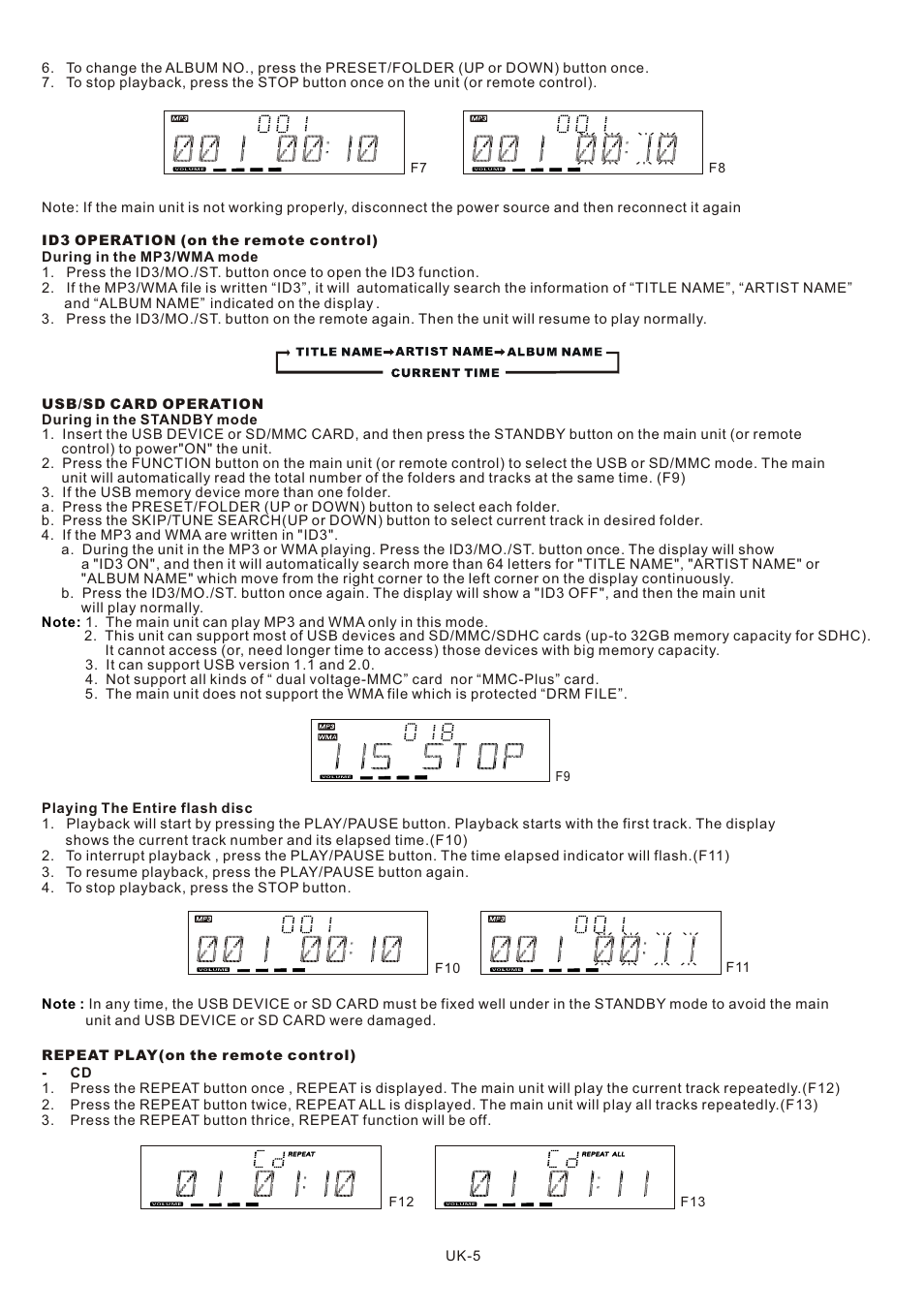 頁面 6 | Mpman XRM34 User Manual | Page 6 / 50