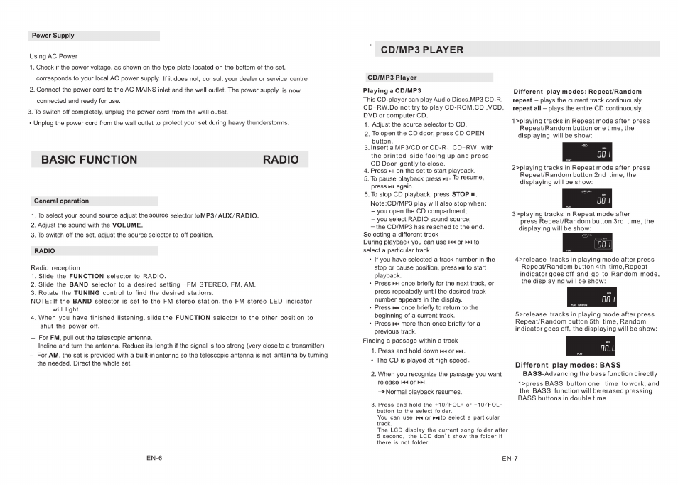 页面 4 | Mpman XRM15 User Manual | Page 4 / 7