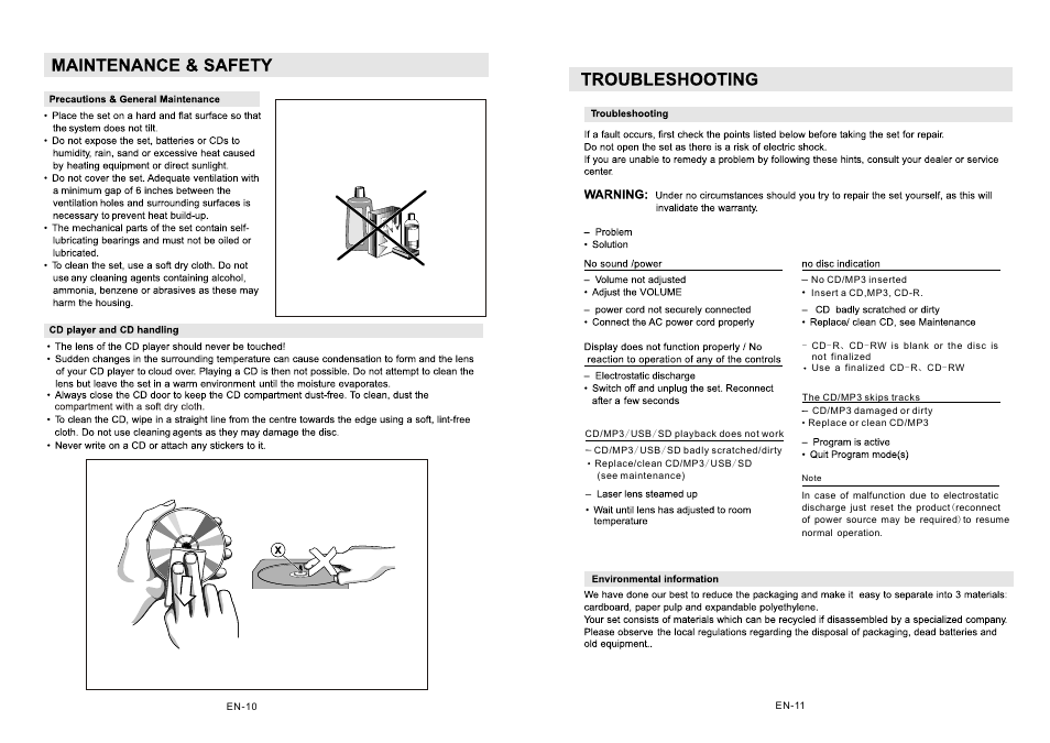 页面 6 | Mpman XRM15 User Manual | Page 6 / 7