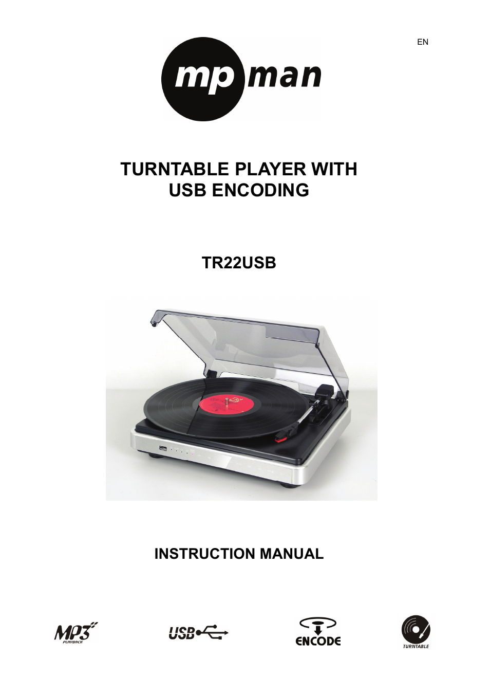 Mpman TR22 USB User Manual | 35 pages