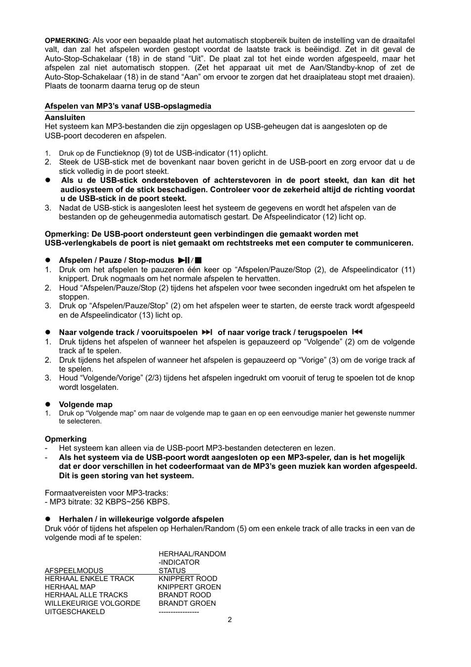 Mpman TR22 USB User Manual | Page 24 / 35