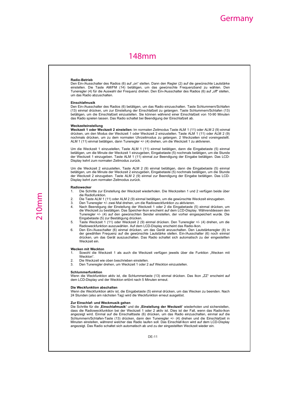 Mpman RPS700 User Manual | Page 12 / 25