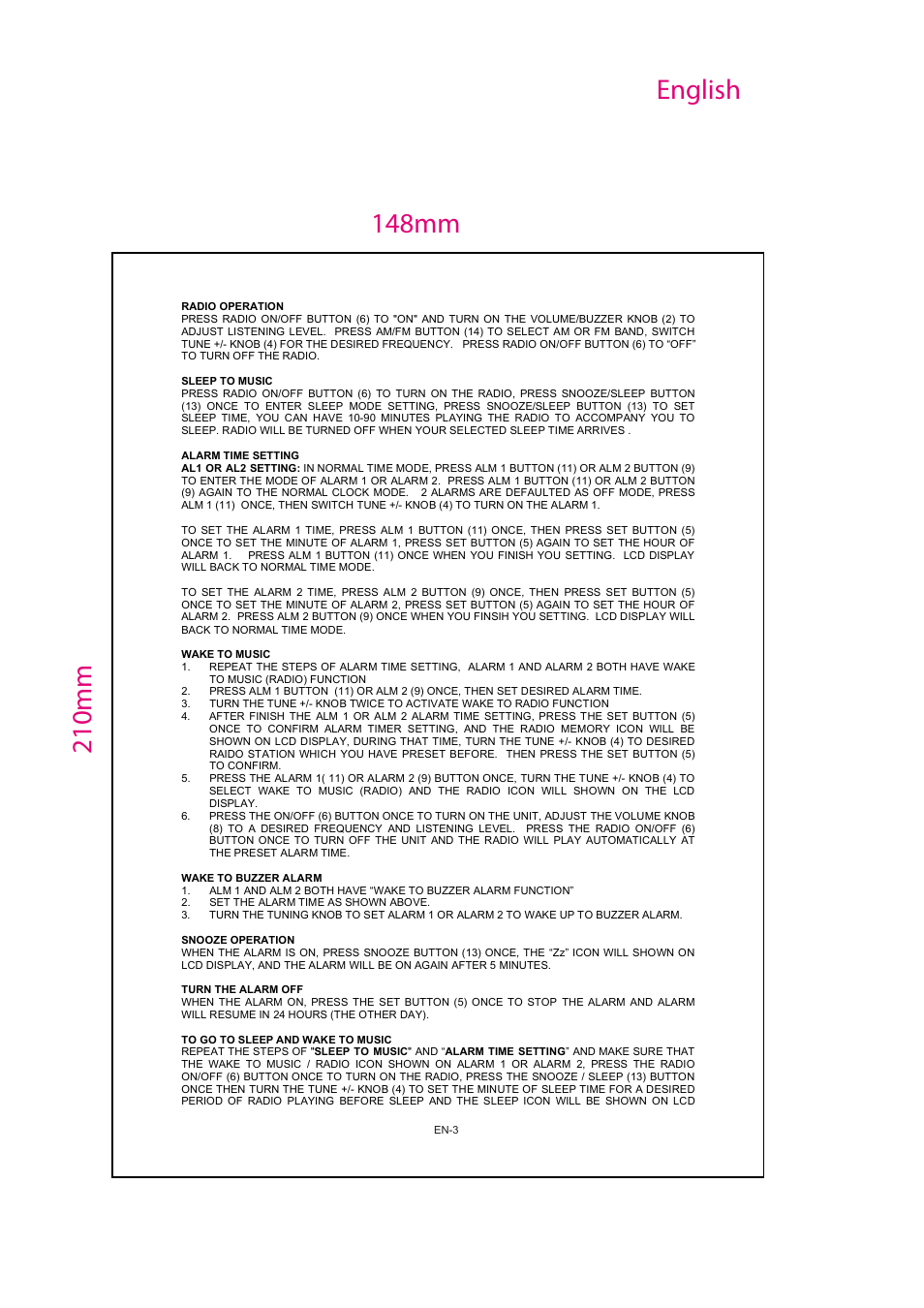 Mpman RPS700 User Manual | Page 4 / 25