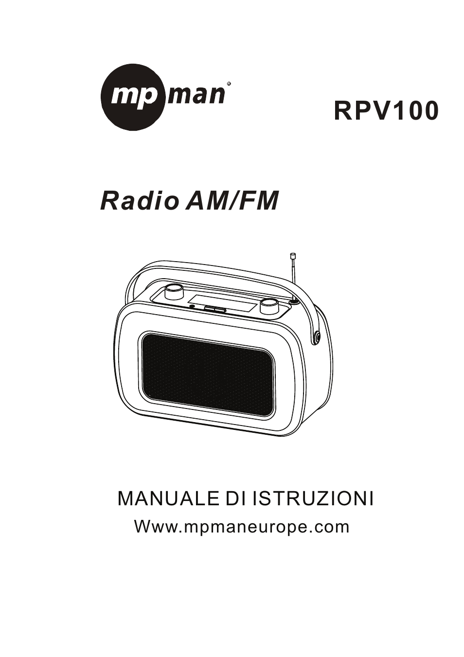Radio am/fm rpv100 | Mpman RPV100 User Manual | Page 21 / 30