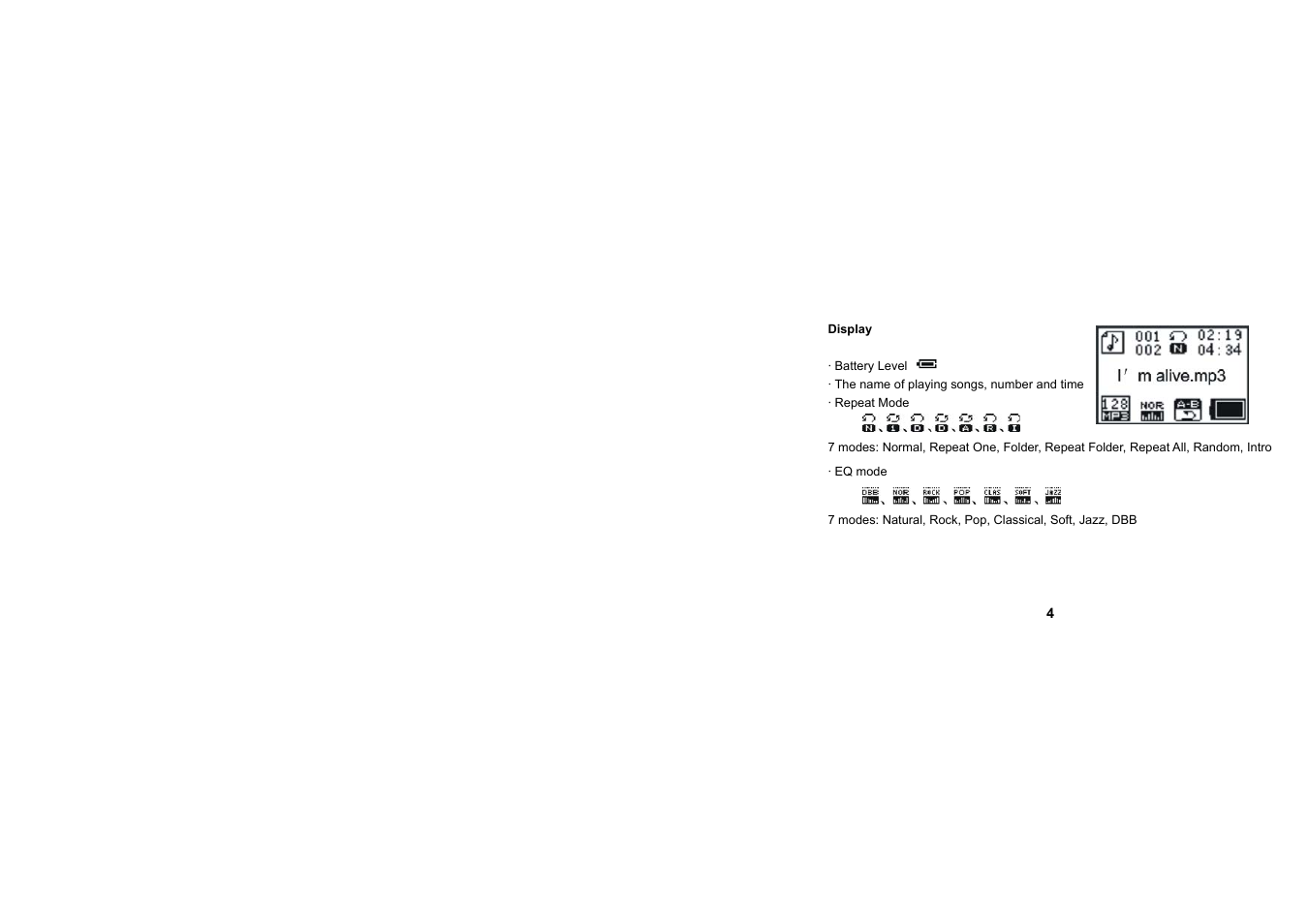 Mpman ICR350 User Manual | Page 5 / 35