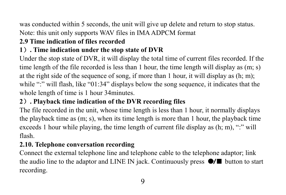 Mpman TPM500 User Manual | Page 10 / 37