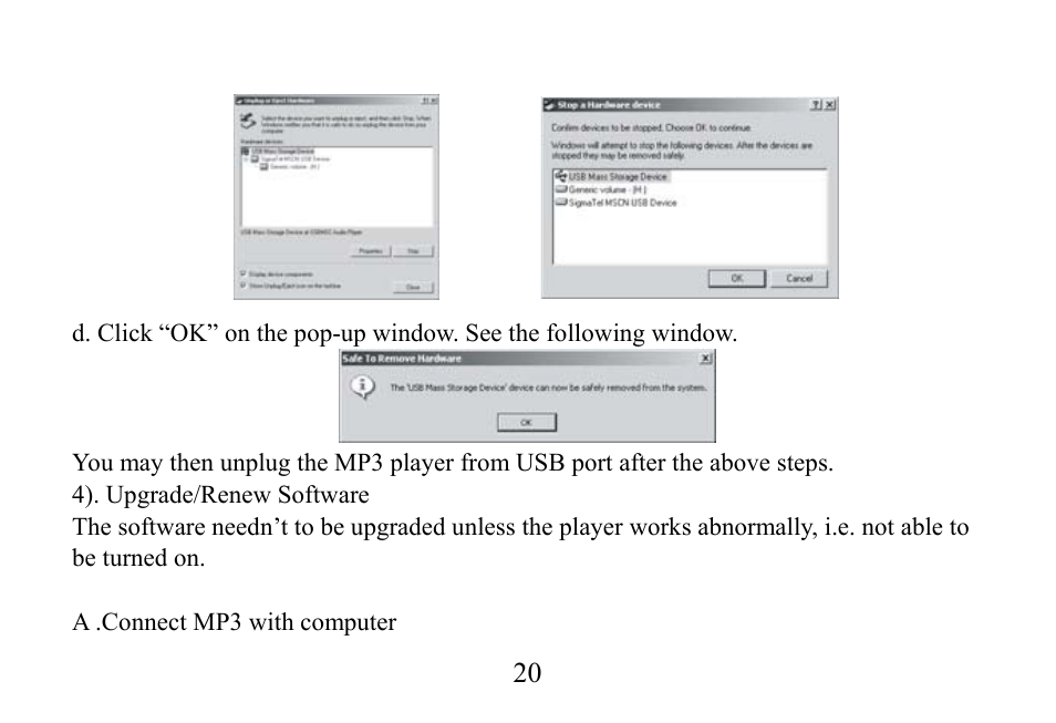 Mpman TPM500 User Manual | Page 21 / 37