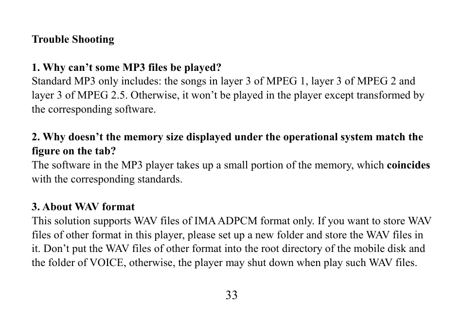 Mpman TPM500 User Manual | Page 34 / 37