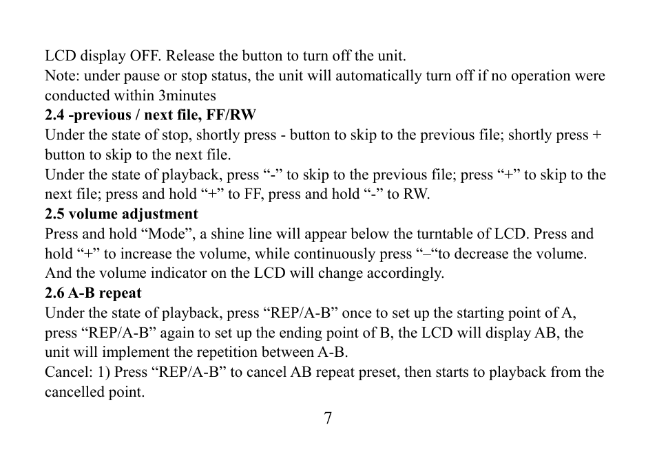 Mpman TPM500 User Manual | Page 8 / 37