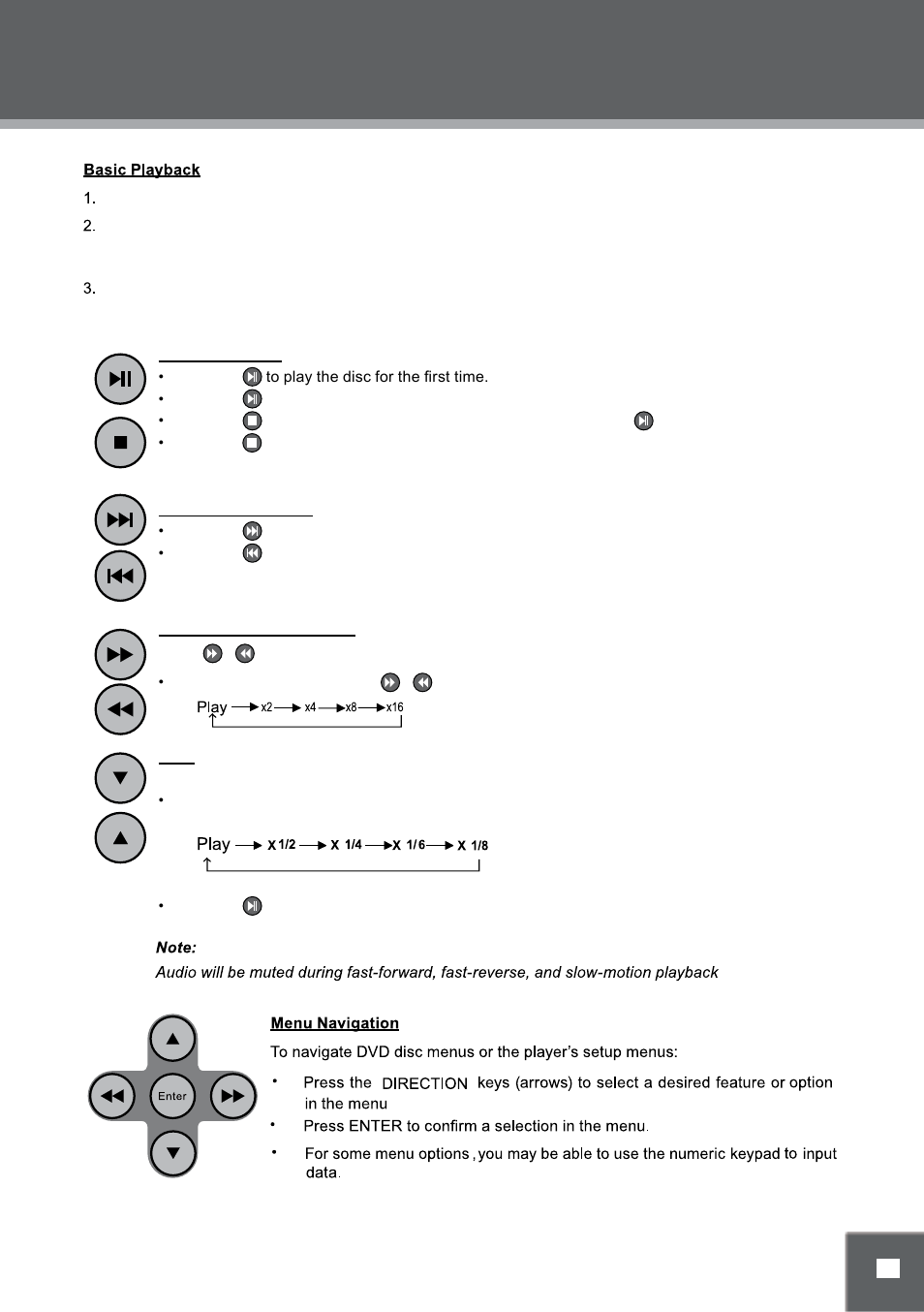 Basic operations | Mpman PDV2000 User Manual | Page 19 / 141