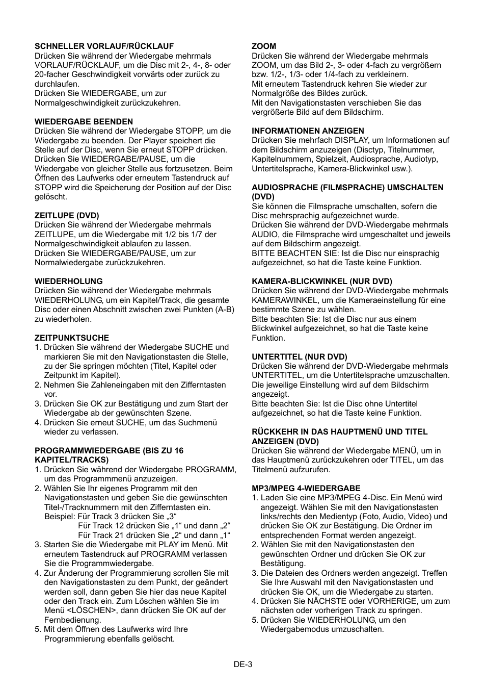 Mpman PDVS7013 User Manual | Page 20 / 48