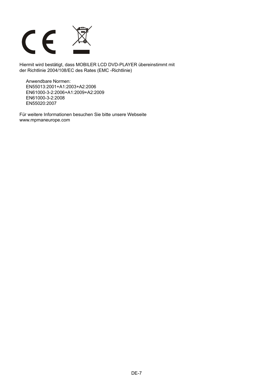 Mpman PDVS7013 User Manual | Page 24 / 48