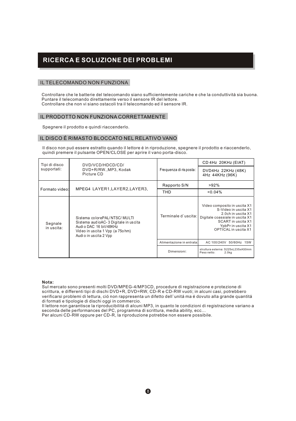 页面 11 | Mpman XVD220 User Manual | Page 42 / 43