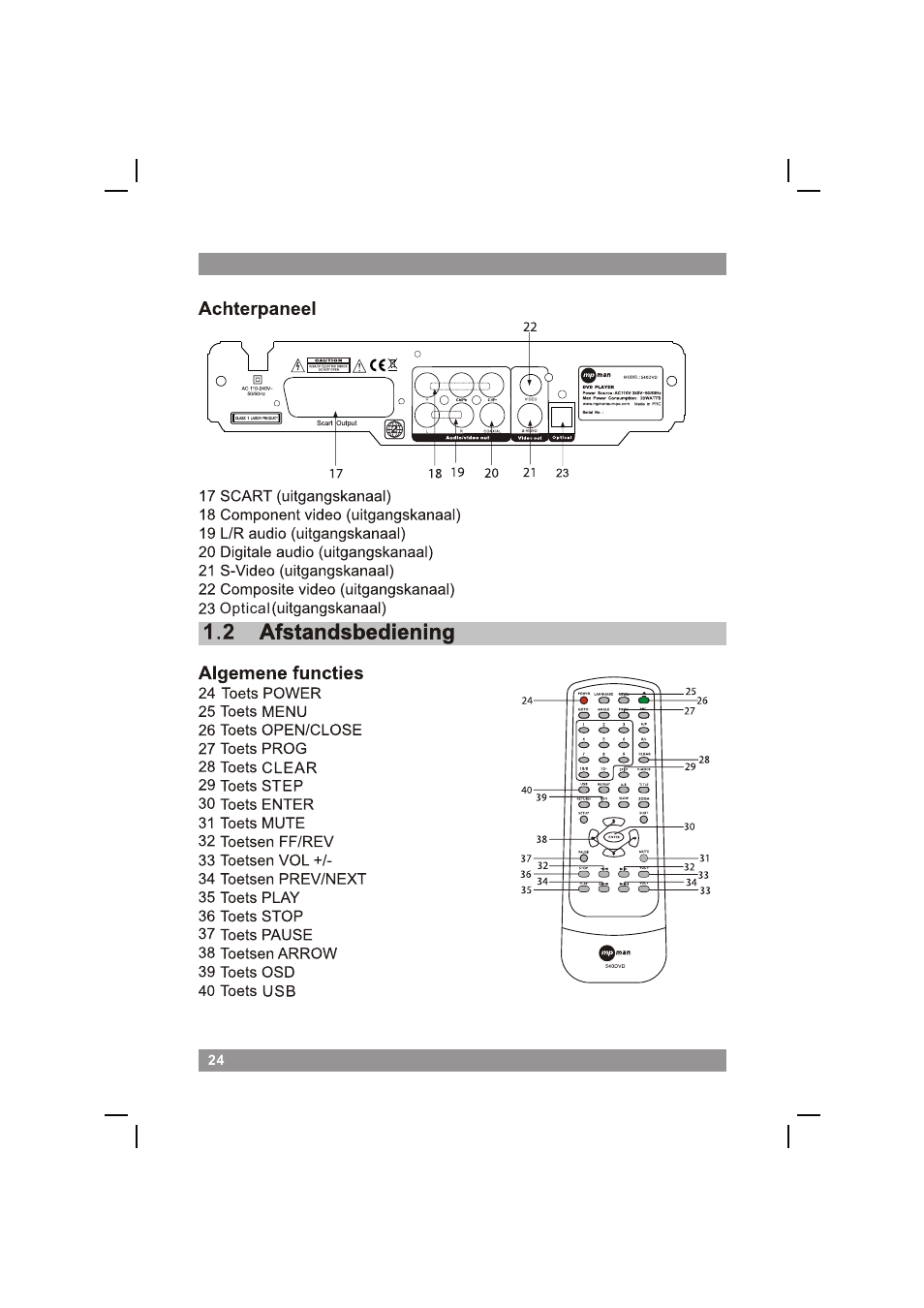 页面 26 | Mpman 540DVD User Manual | Page 26 / 44
