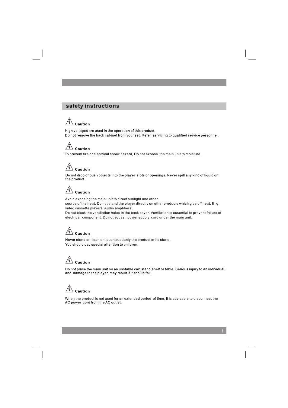 页面 3 | Mpman 540DVD User Manual | Page 3 / 44