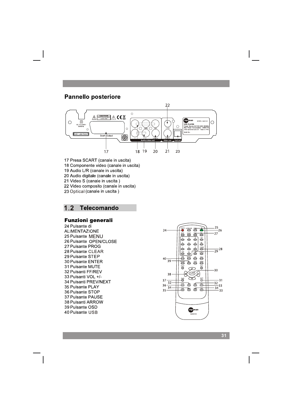 页面 33 | Mpman 540DVD User Manual | Page 33 / 44