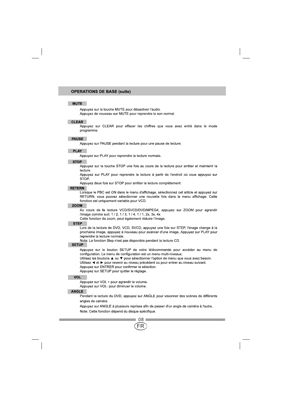 页面 21 | Mpman XVD820 HDMI User Manual | Page 21 / 60