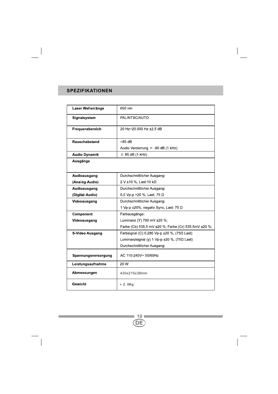 页面 35 | Mpman XVD820 HDMI User Manual | Page 35 / 60