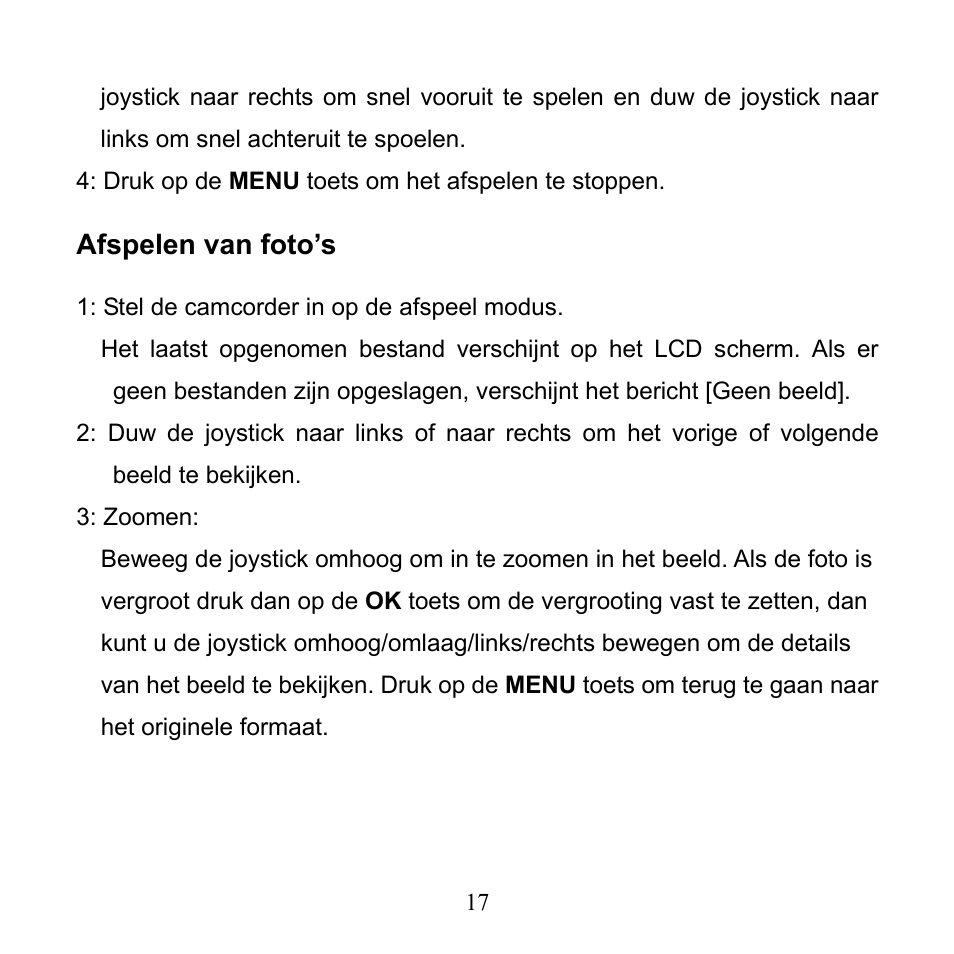 Afspelen van foto’s | Mpman PC24 User Manual | Page 115 / 122