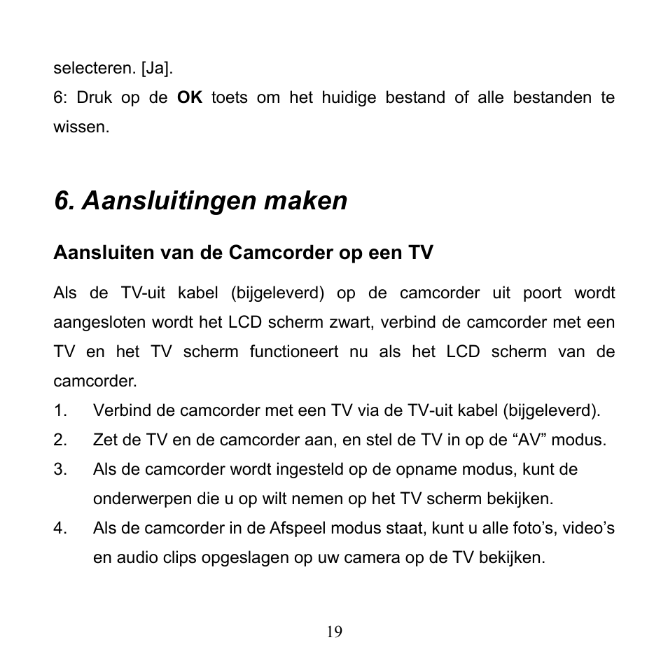 Aansluitingen maken | Mpman PC24 User Manual | Page 117 / 122