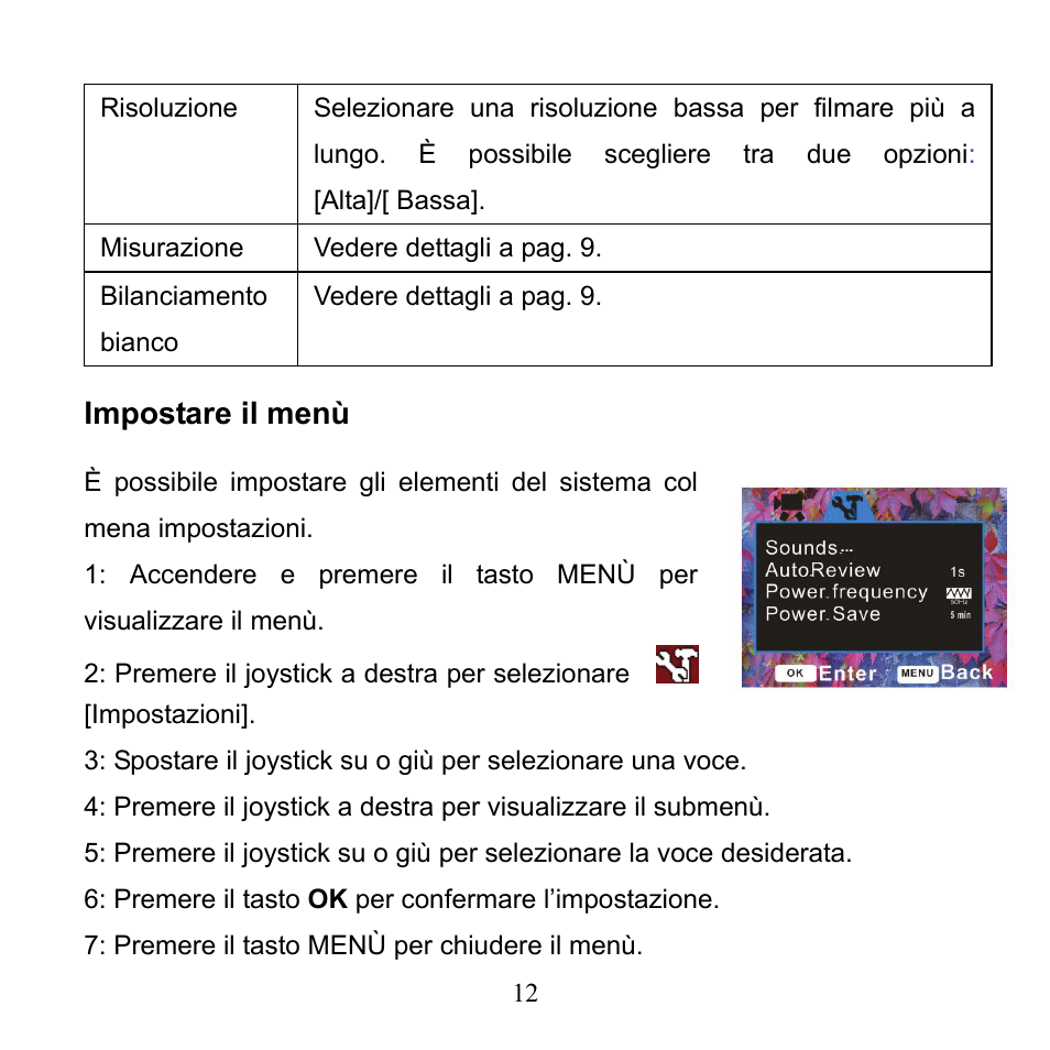 Impostare il menù | Mpman PC24 User Manual | Page 86 / 122