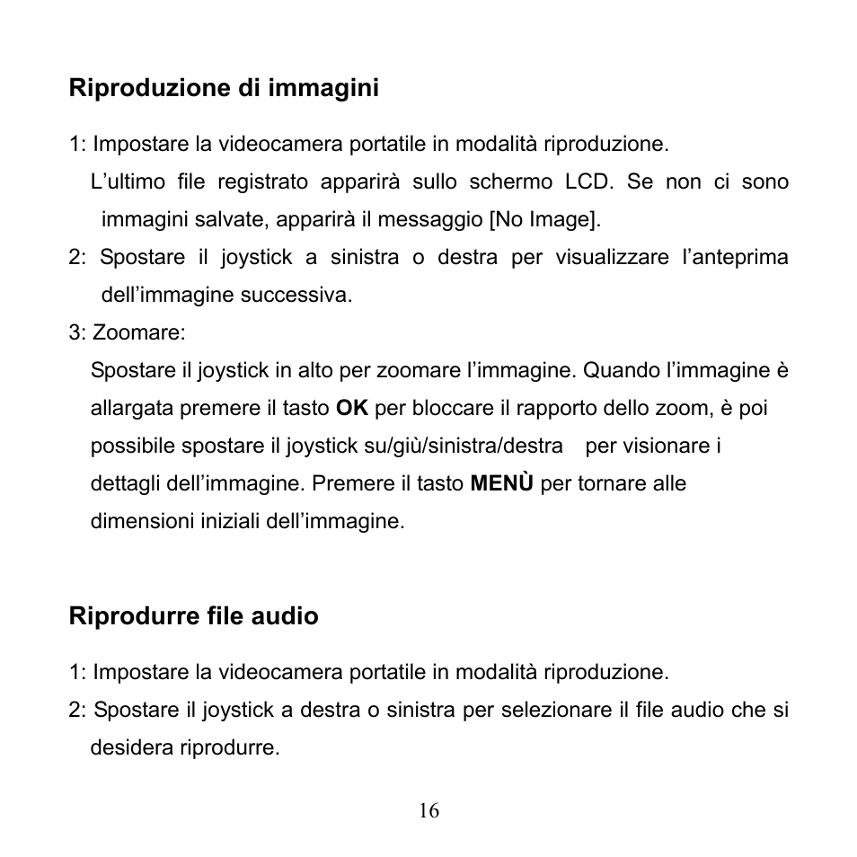 Riproduzione di immagini, Riprodurre file audio | Mpman PC24 User Manual | Page 90 / 122