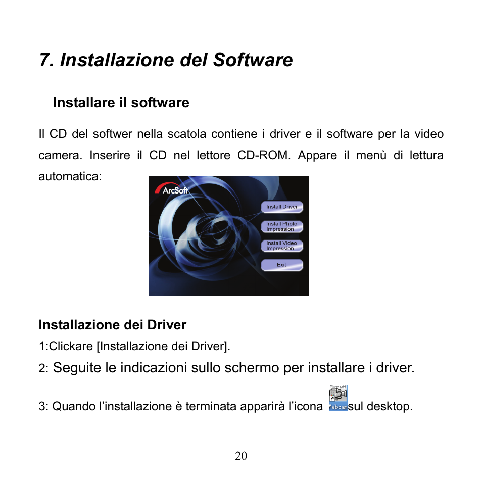 Installazione del software | Mpman PC24 User Manual | Page 94 / 122