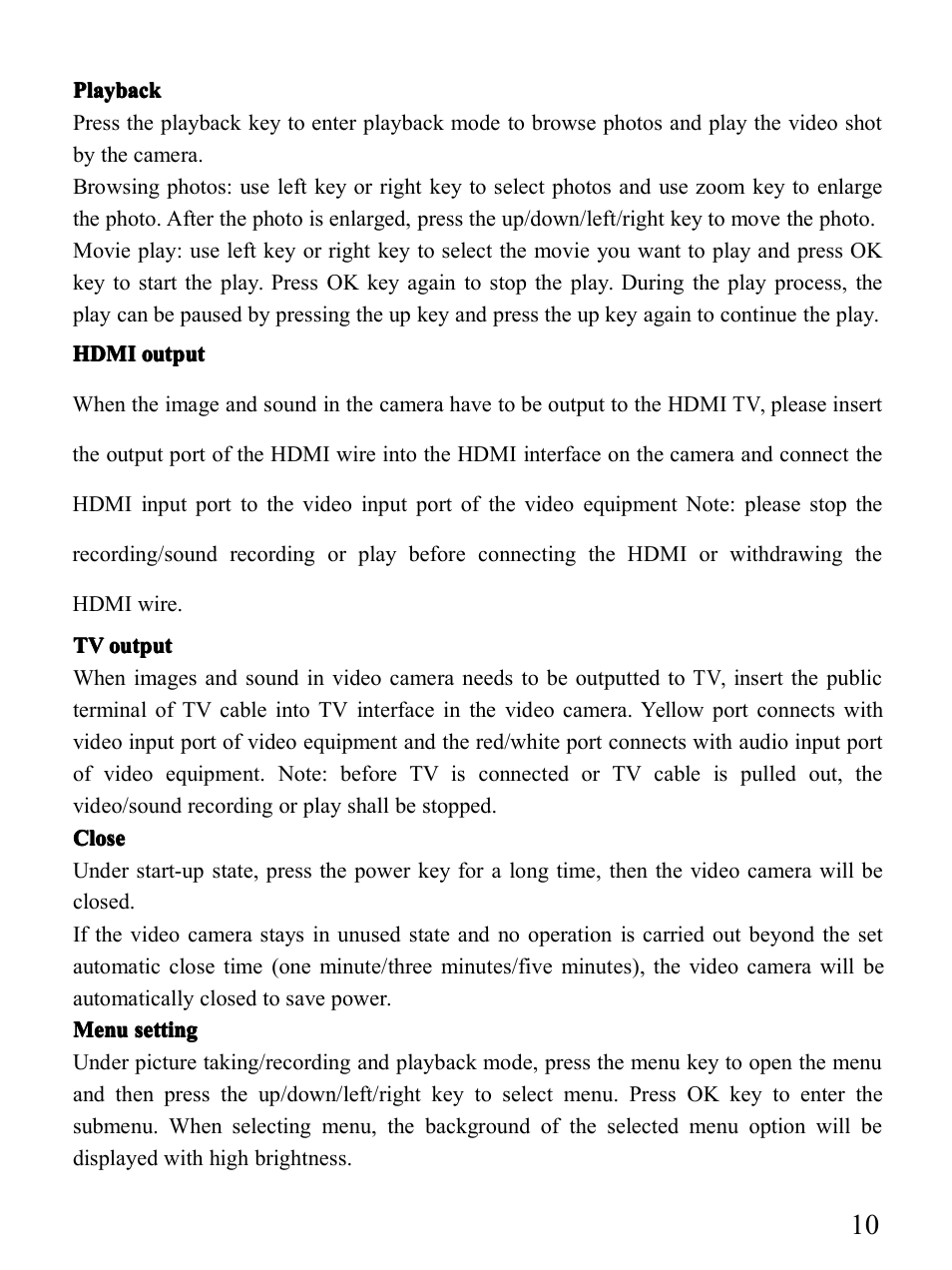 Mpman PC25HD User Manual | Page 10 / 28