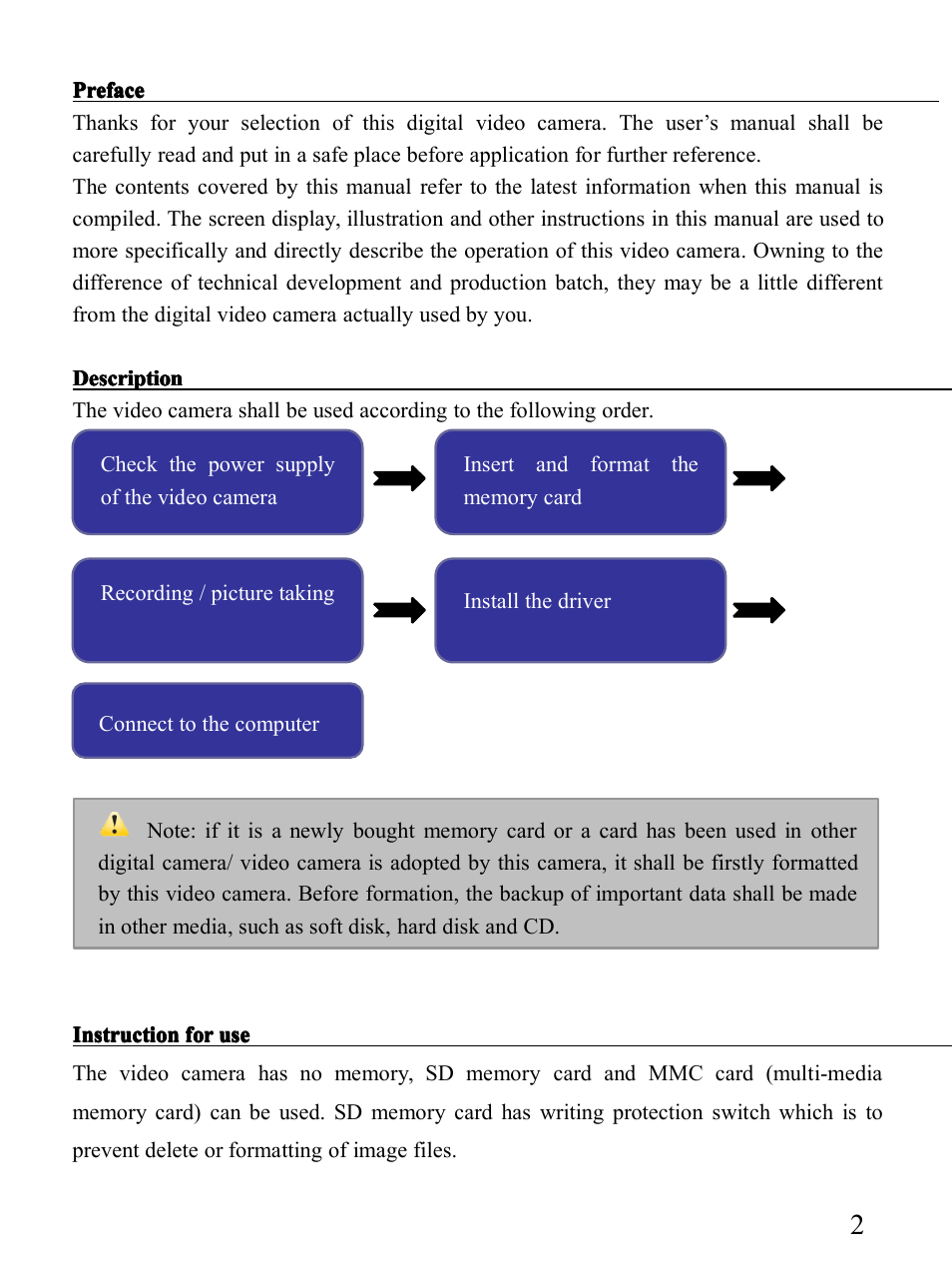 Mpman PC25HD User Manual | Page 2 / 28