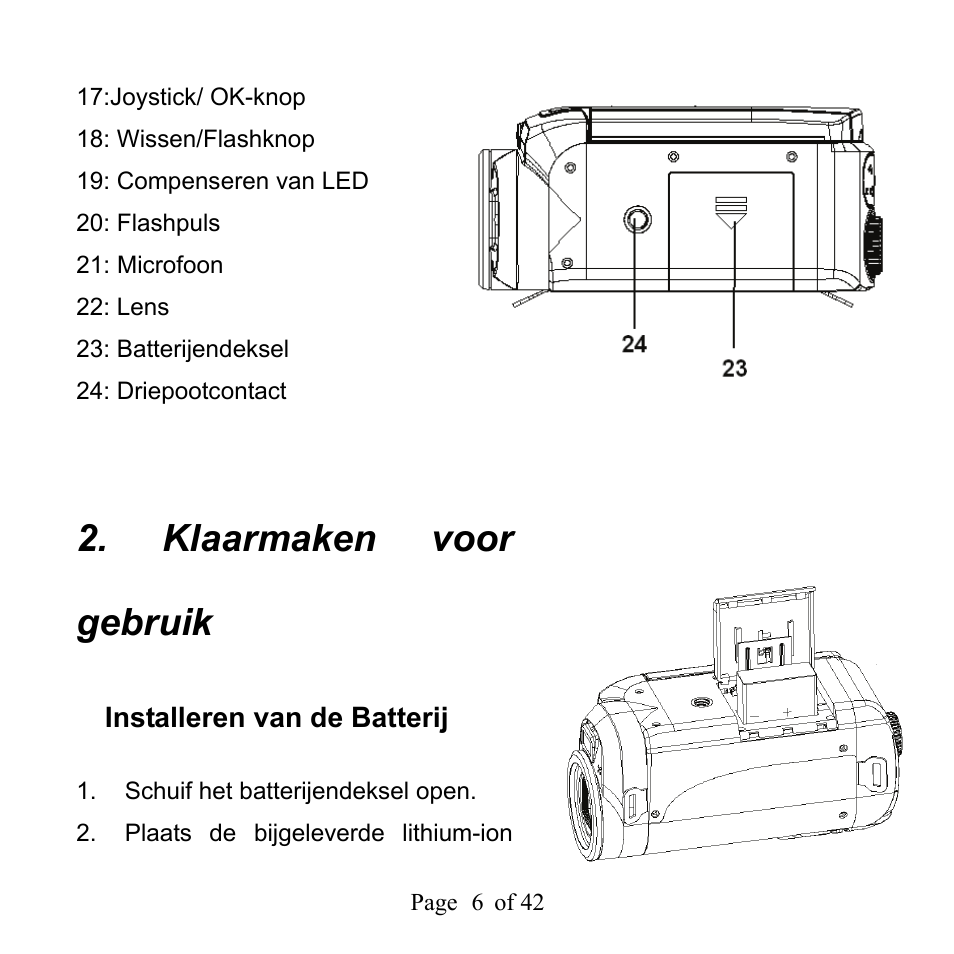 Klaarmaken voor gebruik | Mpman PC39HD User Manual | Page 180 / 216