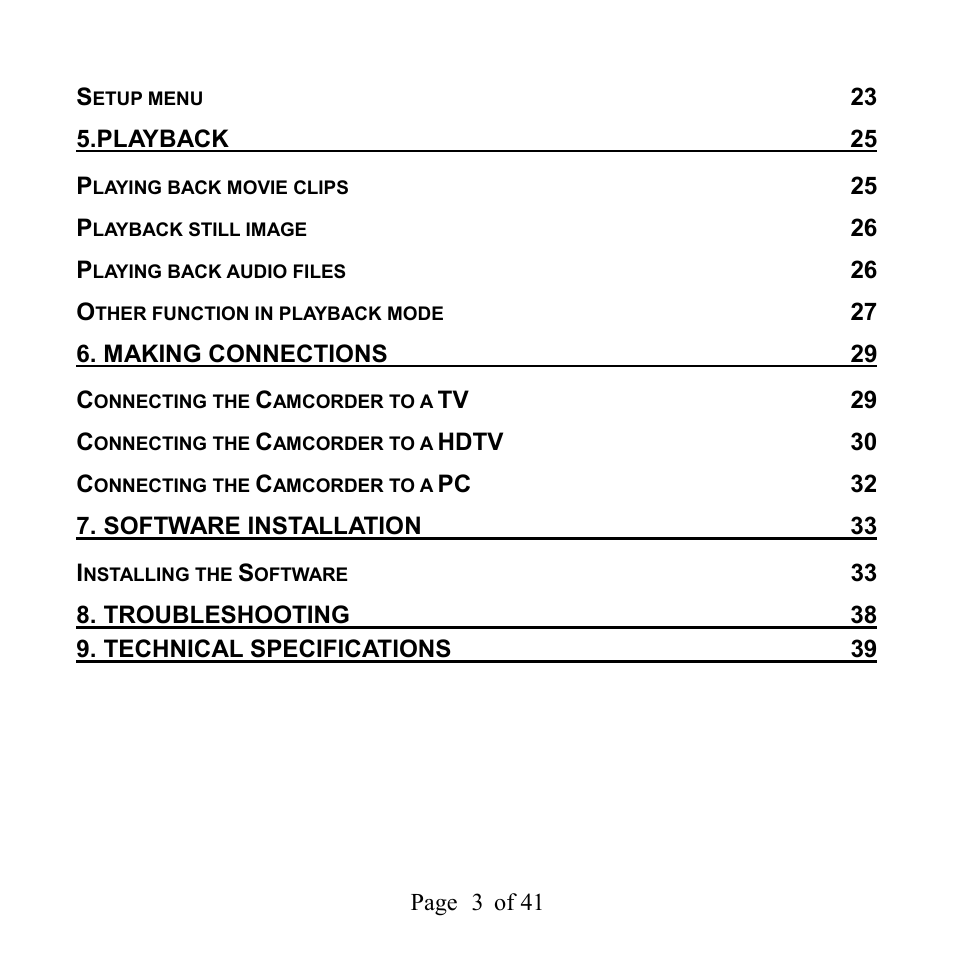Mpman PC39HD User Manual | Page 3 / 216