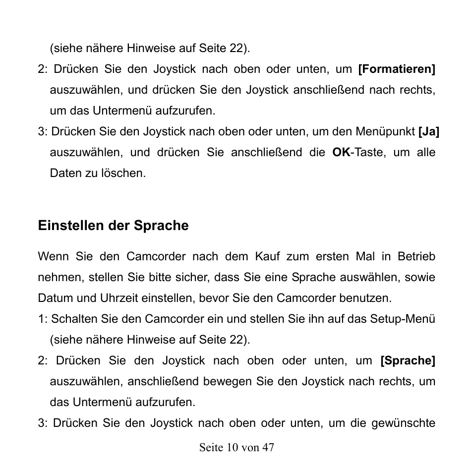 Einstellen der sprache | Mpman PC39HD User Manual | Page 93 / 216