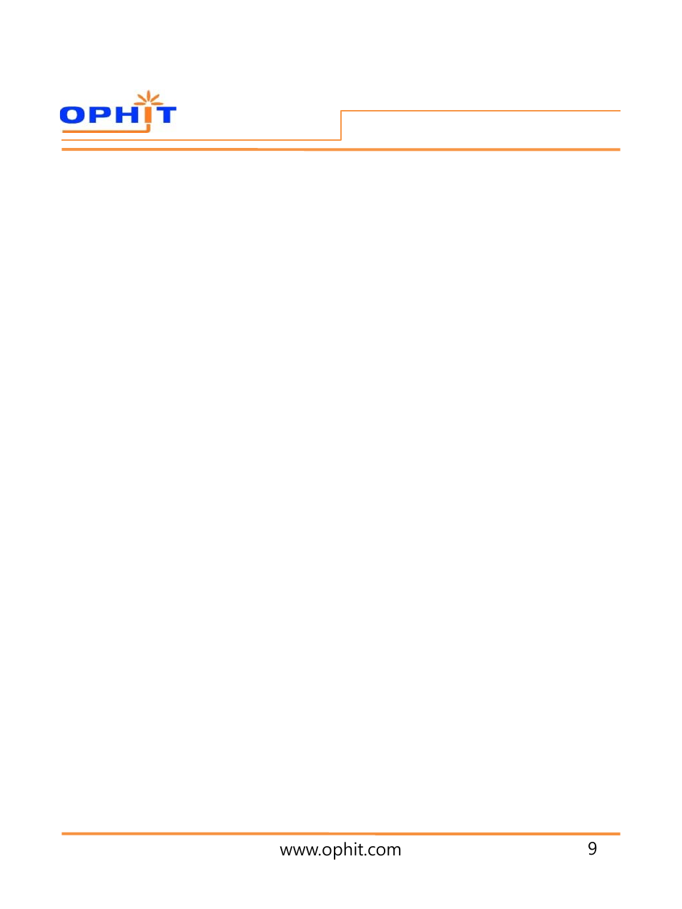 슬라이드 번호 11 | OPHIT DPM User Manual | Page 10 / 11
