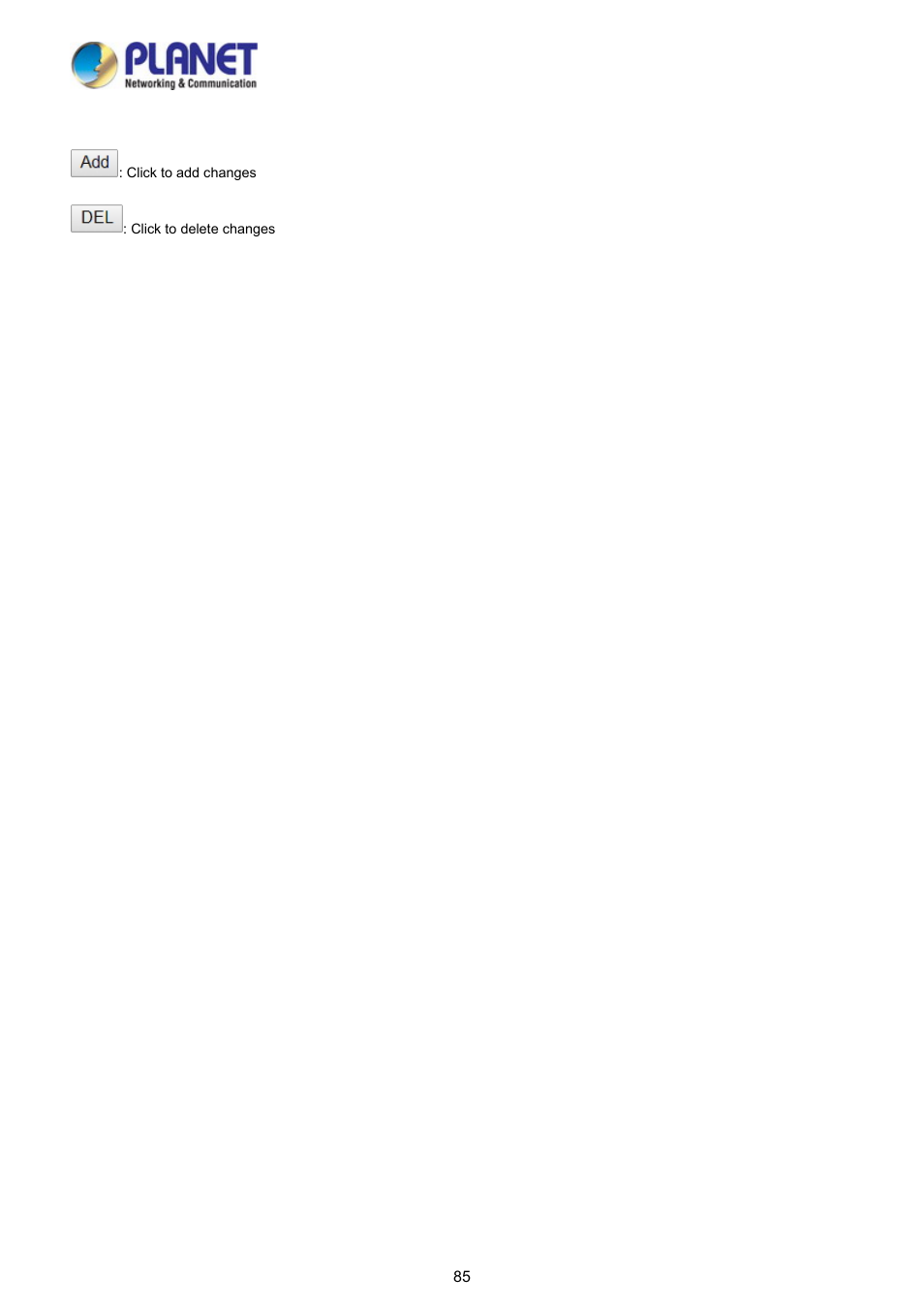 PLANET FGSD-1008HPS User Manual | Page 85 / 110